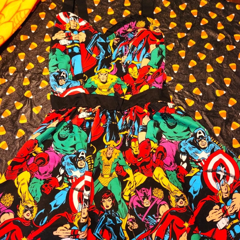 Marvel dress perfect for disneybounding!
